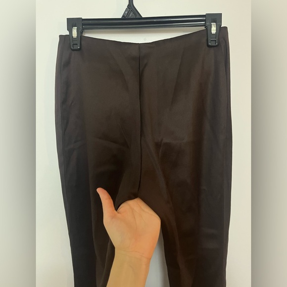 Vintage women’s brown wide legged pants (Size: 4/6 or S/M) - Picture 9 of 15